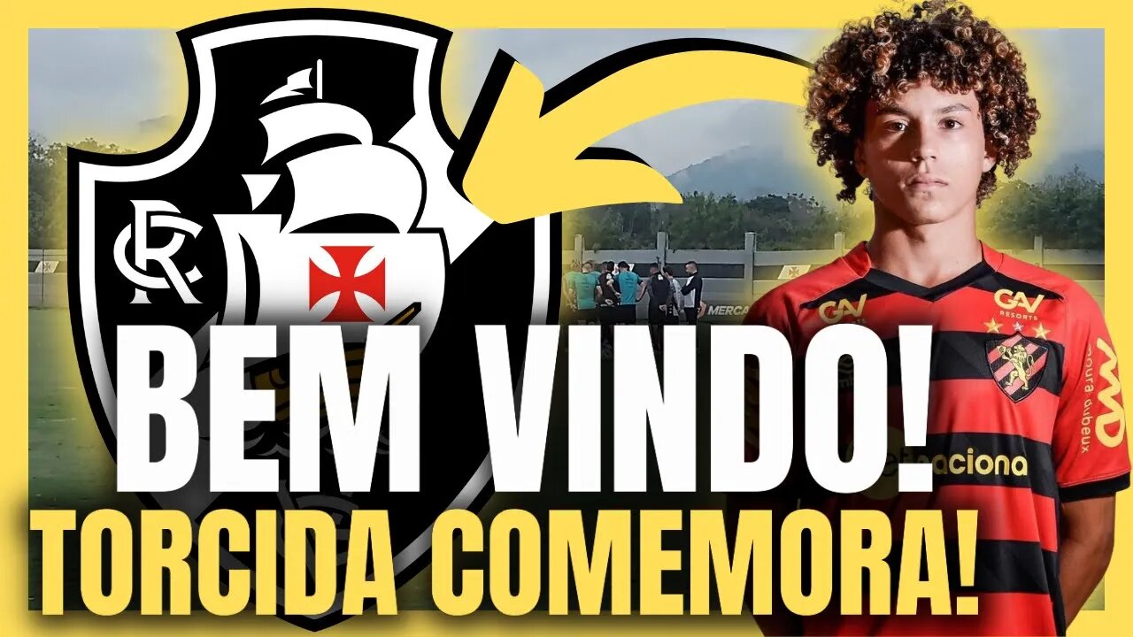 SAIU AGORA! VASCO CONFIRMA TORCIDA COMEMORA NOTÍCIAS DO VASCO