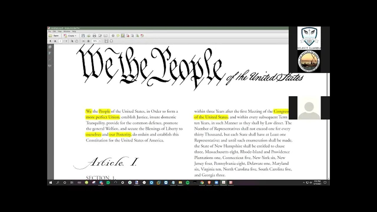 Patriot Debate? Yeah Right...No One Showed Up To Debate About The Constitution!