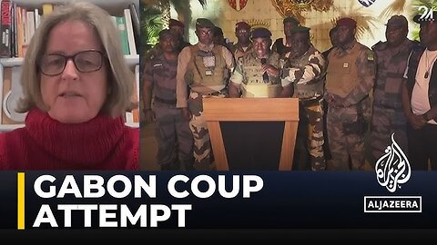 Gabon coup attempt: Military officers say they have taken power