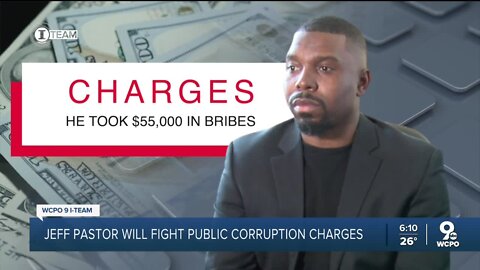 Former Cincinnati city council member Jeff Pastor will fight public corruption charges