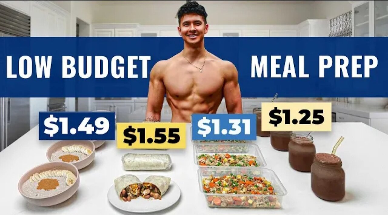 The CHEAPEST Meal plan to Lose Fat (HEALTHY AND EASY)