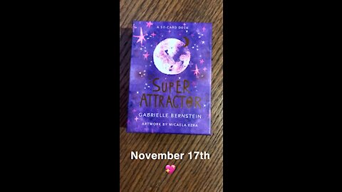 November 17th oracle card: unwavering faith