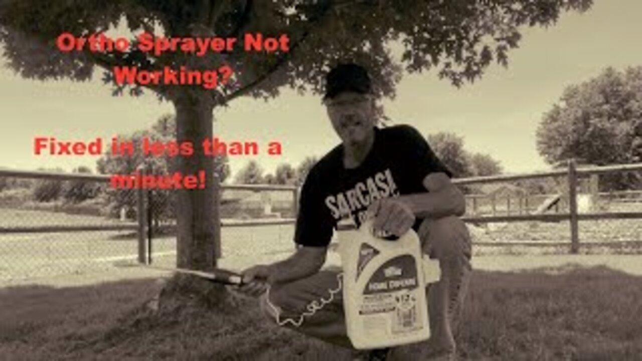 How To FIX Your Sprayer FAST EASY. Don't Waste Money Buying A New One.