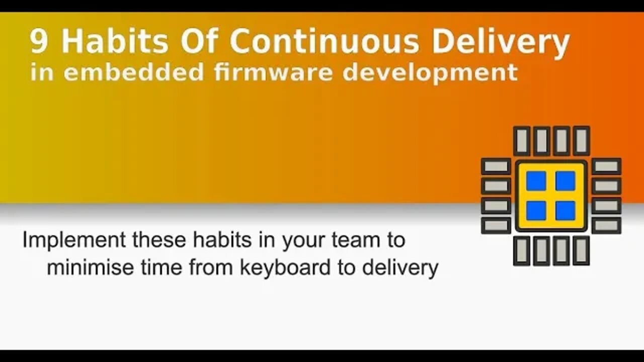 9 Habits Of Continuous Delivery