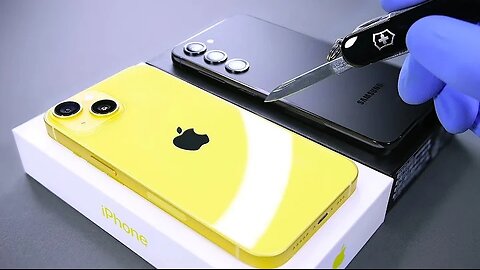 Iphone 14 Vs Samsung S23 Unboxing ASMR