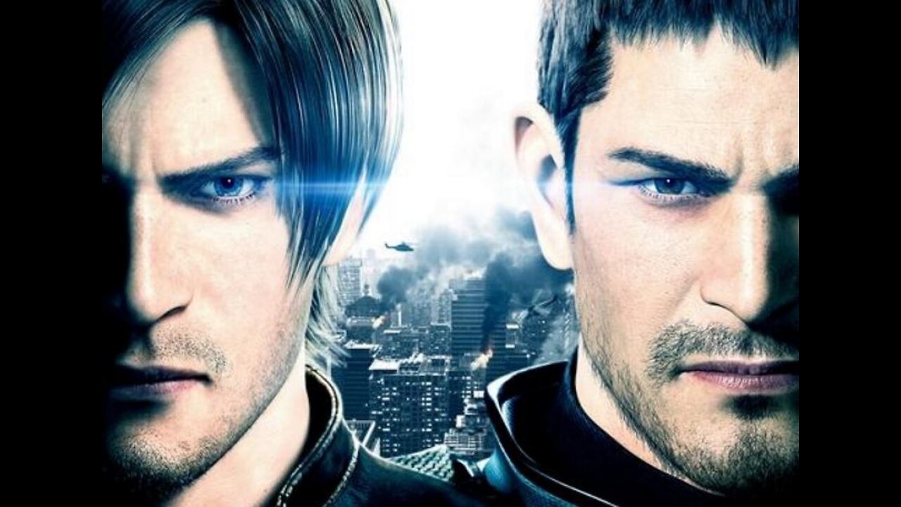 Resident Evil: Vendetta (2017) - Chris & Leon vs. Zombies