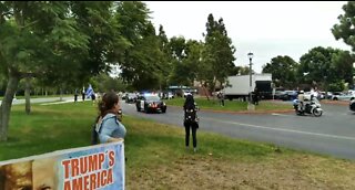 Joe Biden Gets An Orange County Welcome