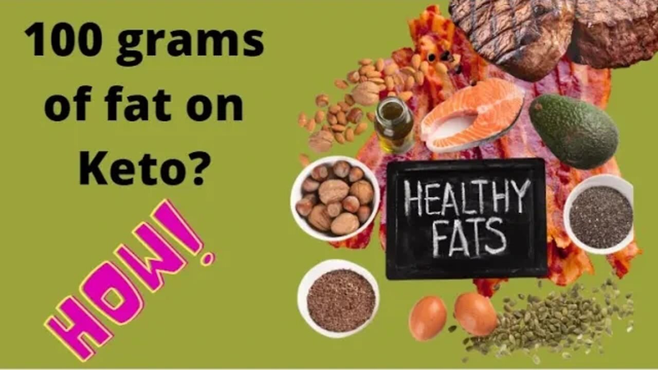 How to eat 100 grams of fat on Keto #shorts