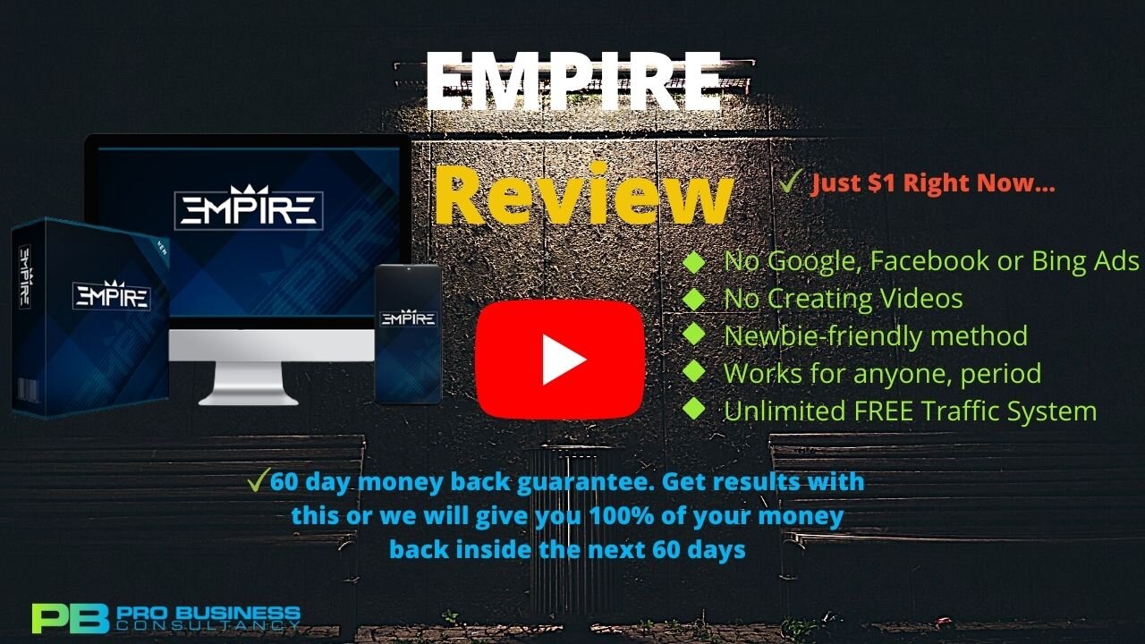 Empire Review ✨ How to make Massive Income in a Daily Basis 👉Just💲1