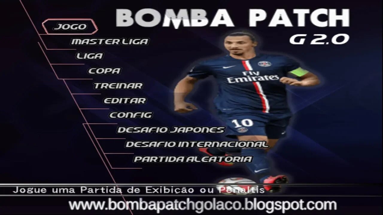 BOMBA PATCH GOLAÇO 2.0 PS2