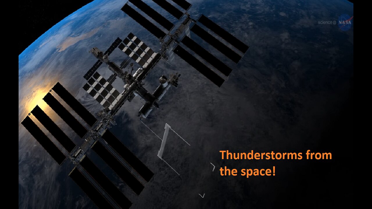 Capturing Transient Luminous Events from Space: Mysteries Above Thunderstorms 🌩️✨