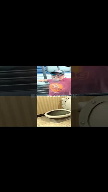 ROAD RAGE Guy Punching Window X Skibidi Toilet 😆😂🤣