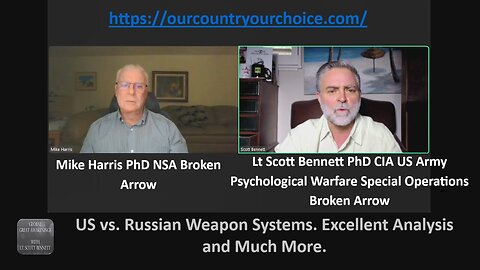 Bennett CIA w/ Harris NSA: US vs. Rus Weapon Systems. Excellent Analysis and Much More.