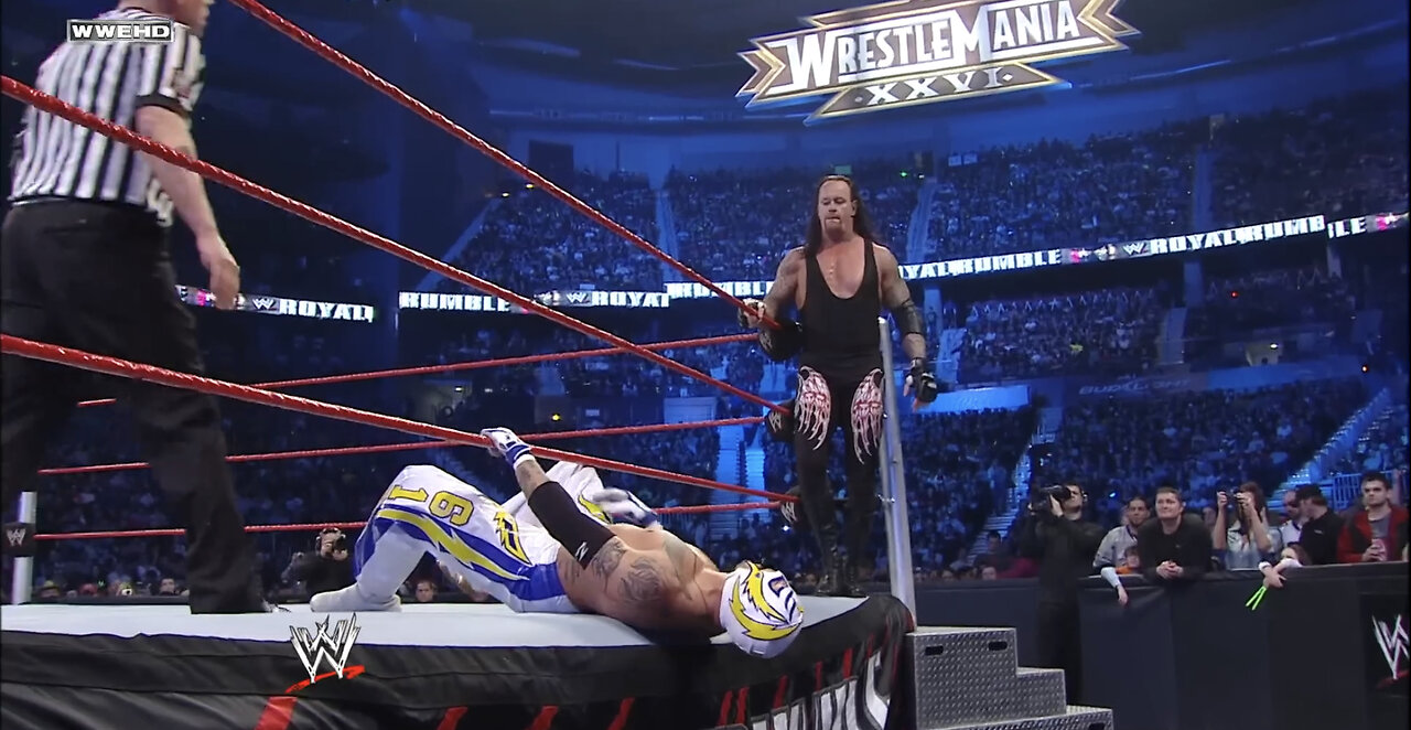 Rey Mysterio vs The undertaker-world Heavyweight Title Match (2010)