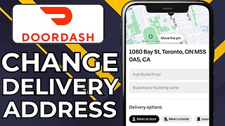 HOW TO CHANGE ADDRESS ON DOORDASH