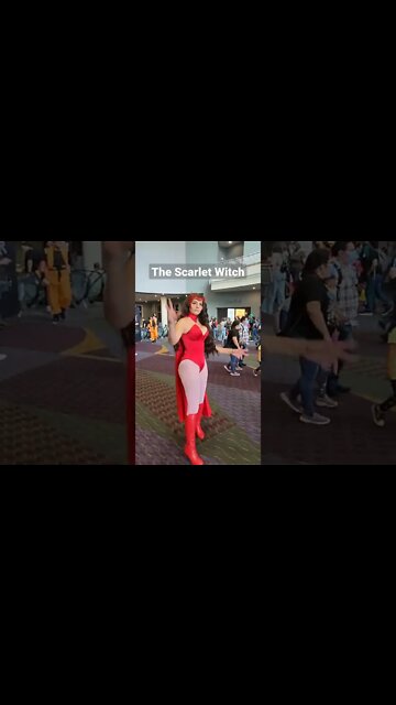 Megacon Orlando Scarlet Witch Cosplay