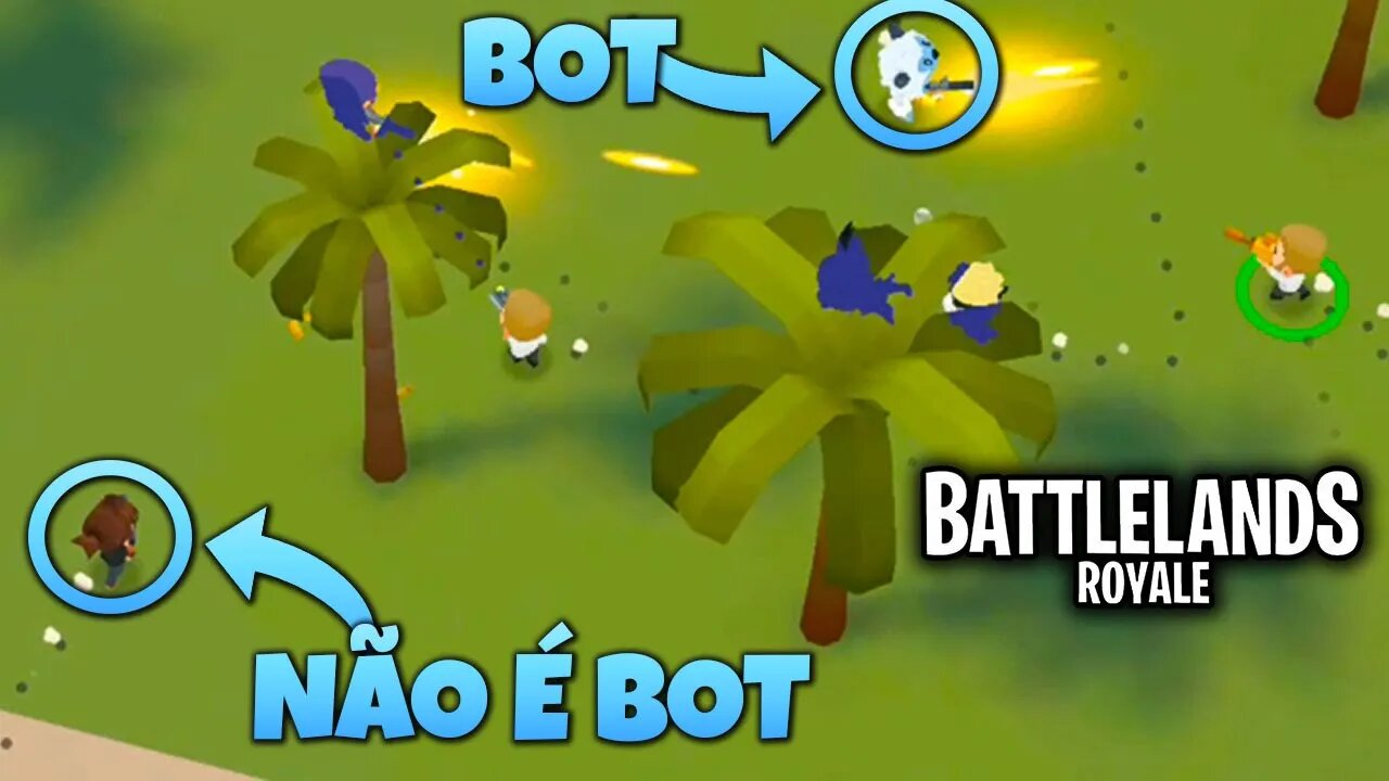 Como descobrir quem é Bot no Battlelands Royale