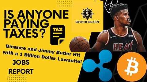 Jobs Numbers Bad! Jimmy Butler Lawsuit! Bitcoin Price Prediction!