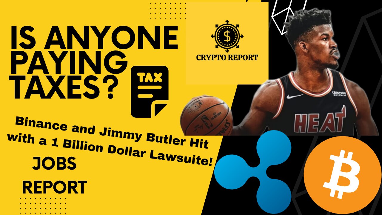 Jobs Numbers Bad! Jimmy Butler Lawsuit! Bitcoin Price Prediction!