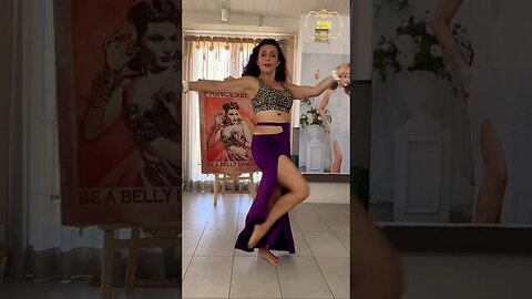 Part 2 Free bellydance combo from Cinzia #raqsacademy #learnbellydanceonline