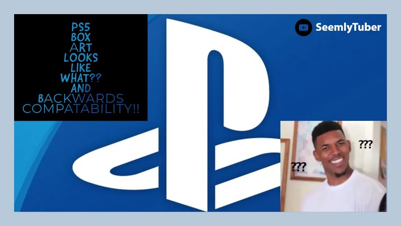 PS5 BOX ART AND BACKWARDS COMPATABILITY