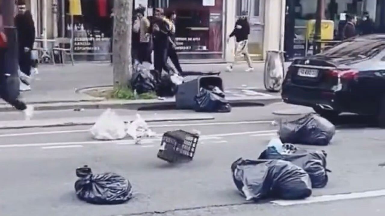 Paris Enjoys A Healthy Dose Of Diversity As Hundreds Of Afghanis Riot And Destroy The City