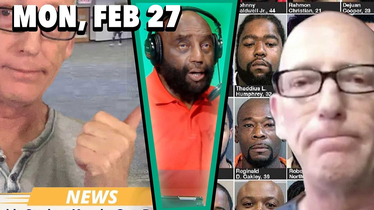 Scott Adams gets CANCELLED!; Black History Month; Black Excellence | JLP SHOW (02/27/23)