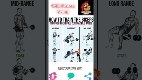 🔥How to train the biceps🔥#shorts🔥#wildfitnessgroup🔥8 August 2022🔥