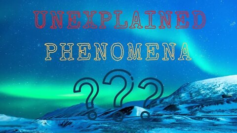 Unexplained Phenomena: Black Eyed Children