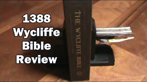 1388 Wycliffe Bible Review