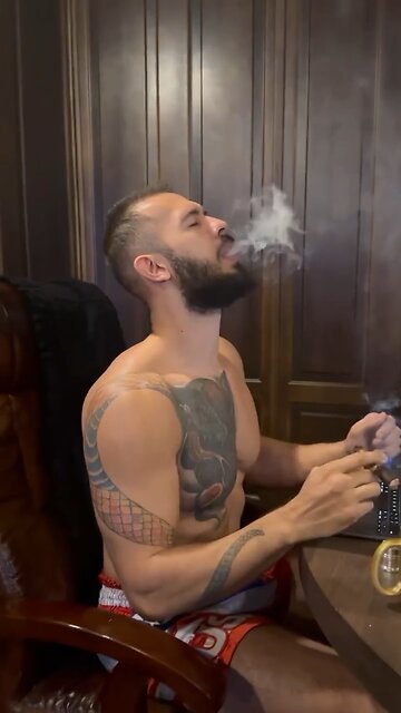 No nicotine or music for 90 days, have to enjoy simple things.