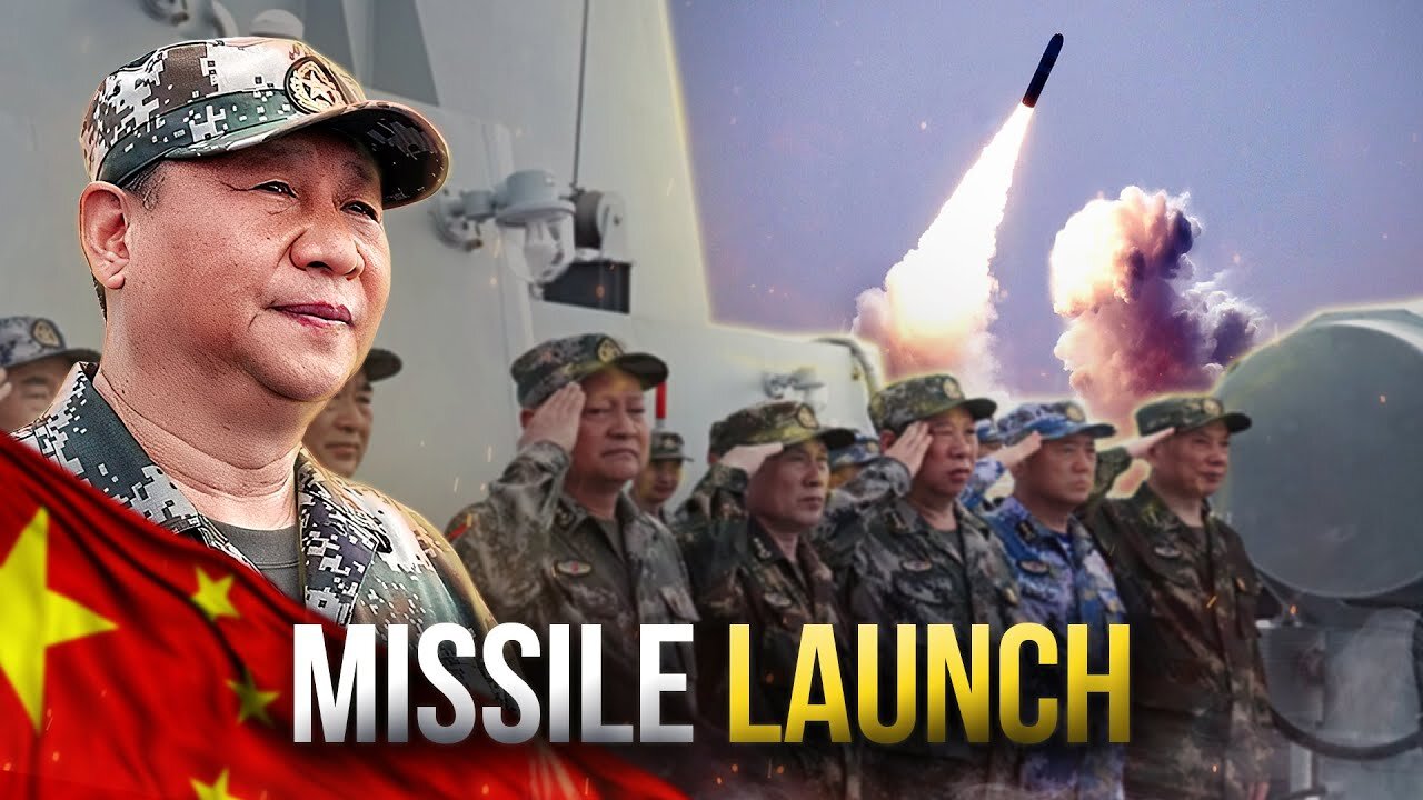 Chinese Missile Launch in South China Sea