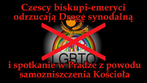 Czescy biskupi-emeryci odrzucają Drogę synodalną i spotkanie w Pradze z powodu samozniszczenia Kościoła