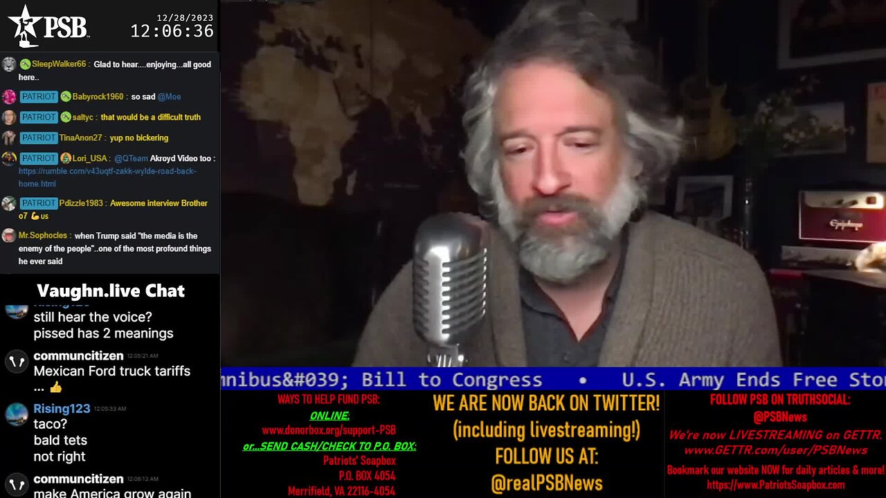 2023-12-28 23:57 EST - The MAGA Mullet Show: with MagaSwaga