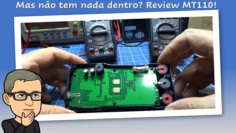 MT110 - O irmão inteligente de dois ícones. Review do Multímetro Mustool MT-110