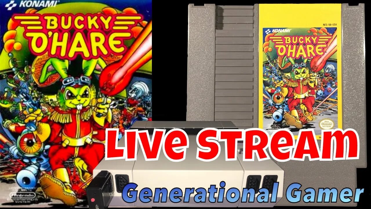 Bucky O'Hare For Nintendo Entertainment System (NES) - Featuring retroUSB AVS FPGA Console