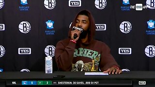 Kyrie Irving Heated Exchange with Nets reporter