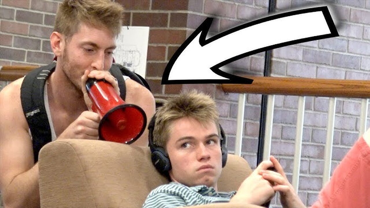 Chewing In Strangers Ears | Hilarious Pranks