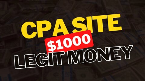 Best CPA Marketing Sites, how to make $1000 a week, CPA Marketing Tutorial, cpagrip marketing