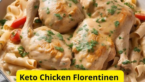 Keto Chicken Florentine