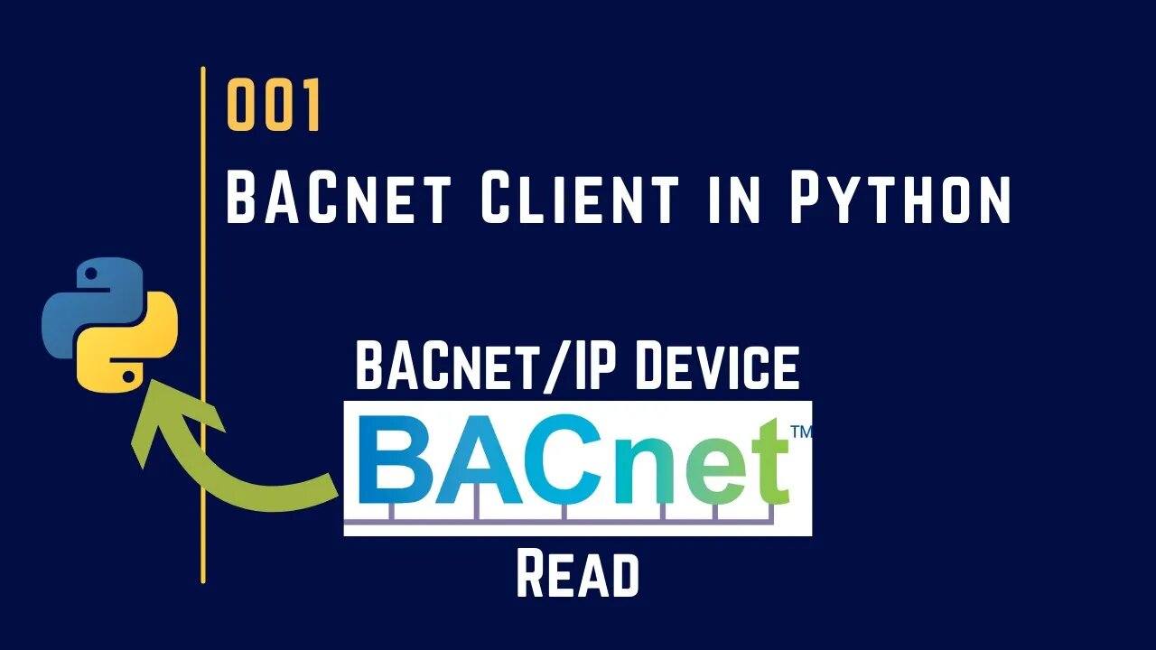 001 | BACnet Client in Python | Read from BACnet Device | BACnet |