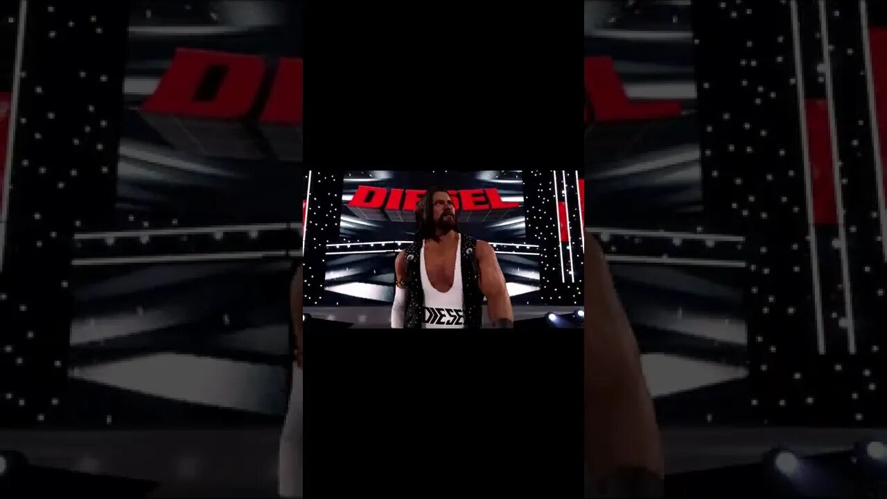 Diesel WWE 2k22 Entrance #shorts