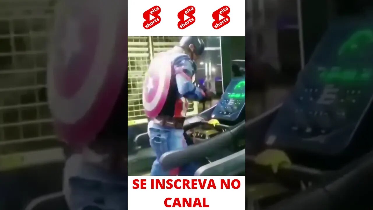 Capitão América levando queda #shorts