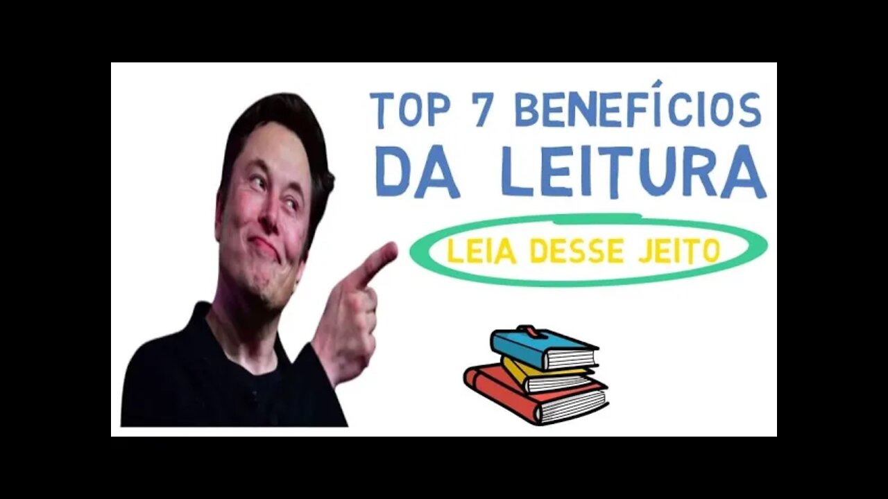 Top 7 BENEFÍCIOS DA LEITURA | Saiba os principais benefícios da leitura para o cérebro