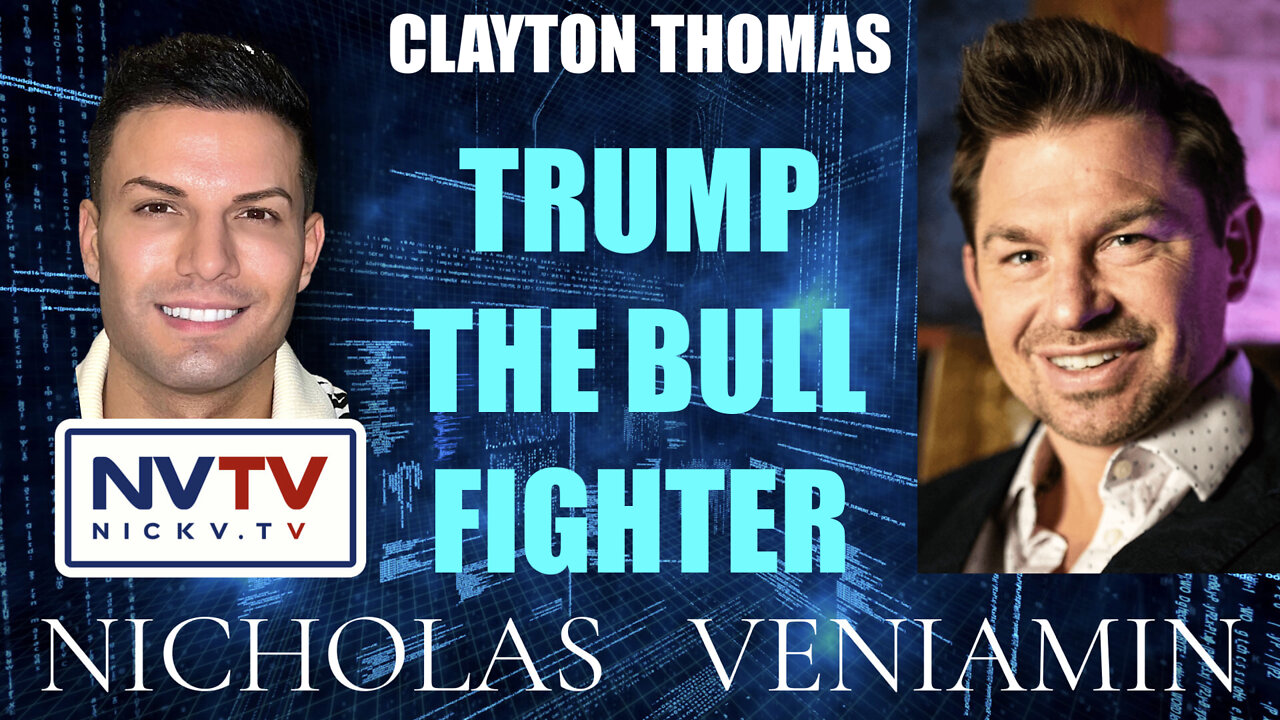 Clayton Thomas Discusses Trump The Bull Fighter with Nicholas Veniamin