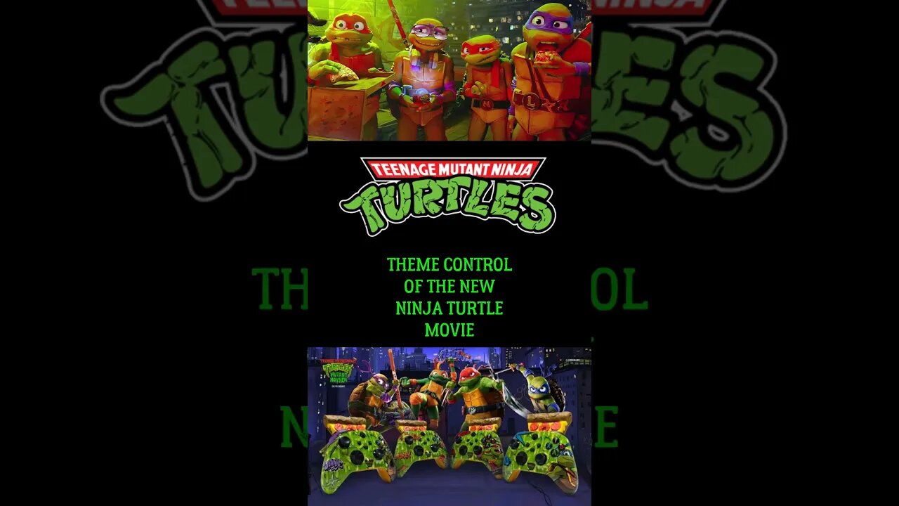 🎮🐢🎬 #TartarugasNinjaNoControle: Conheça o Novo Controle Temático de Xbox! 🎥🕹️🌟 #videoshorts