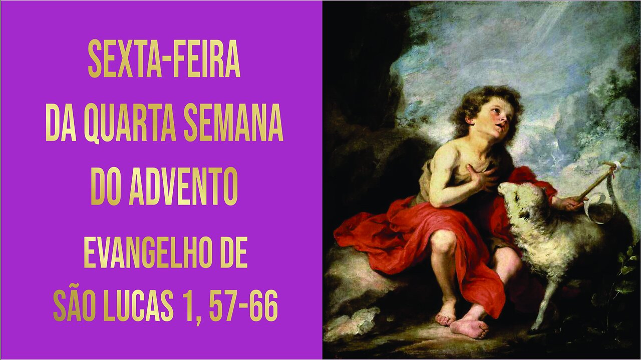 Evangelho da Sexta-feira da Quarta Semana do Advento - Ano A