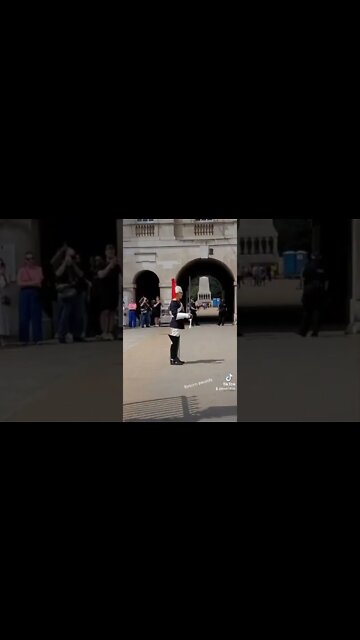 Return swords #horseguardsparade