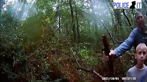 Bodycam Shows Police Rescuing 3 Kids Lost In The Woods