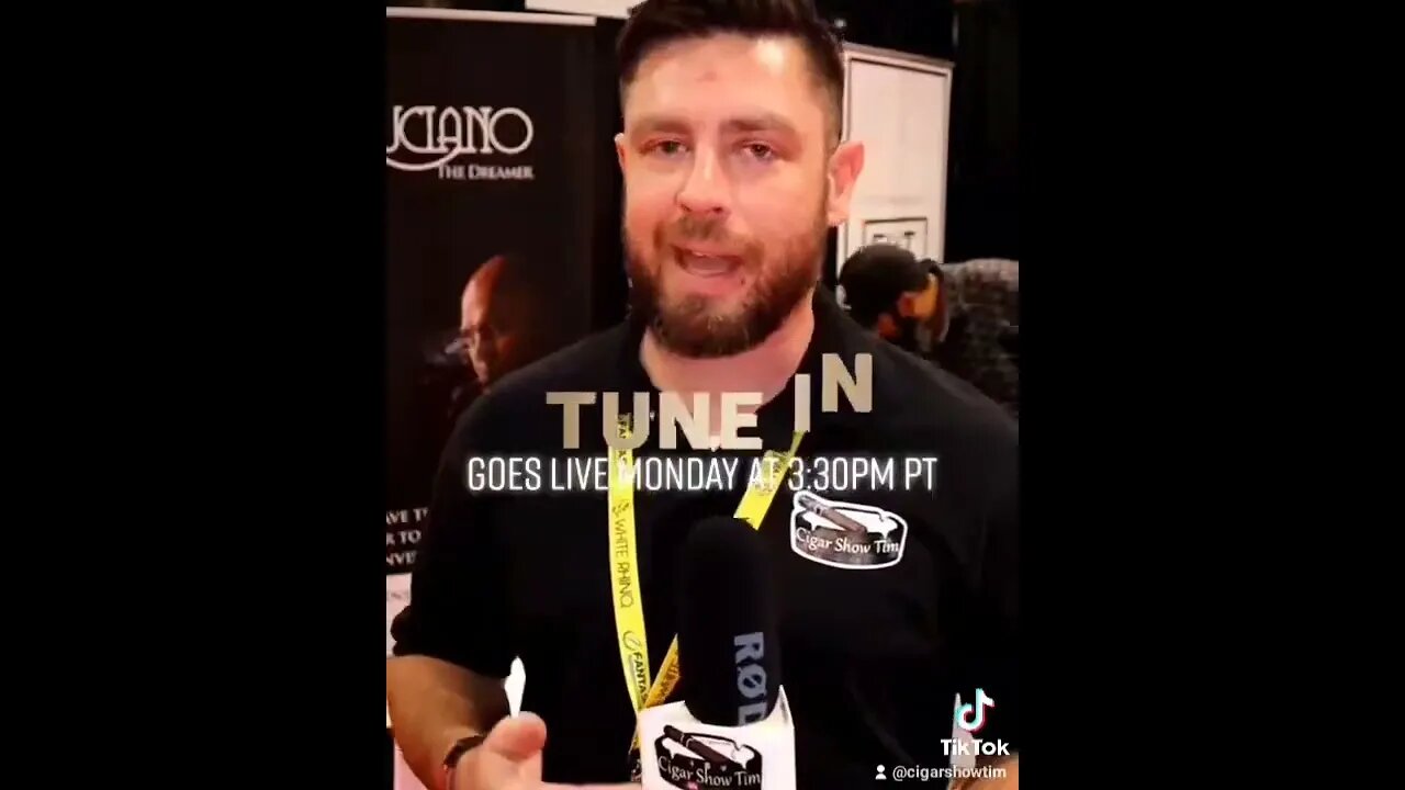 My interview with Luciano of Ace Prime Cigars goes live at 3:30pm PT Monday 2/7/22 on my Channel.